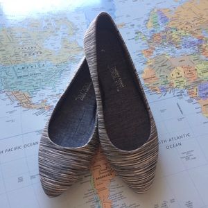 Dr. Scholl’s memory foam stripe flats